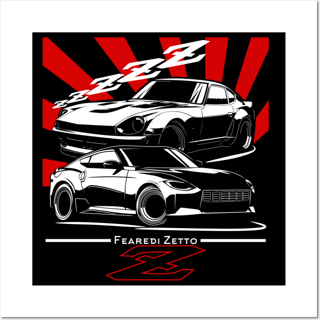 The Legends FairLady Z Wall Art by Rezall Revolution